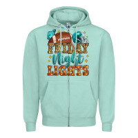 Seafoam friday night lights american football Zipper Hoodie - Zillion Design Studio