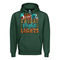 Sports Green friday night lights american football Zipper Hoodie - Zillion Design Studio