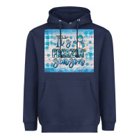 Navy it s freezin season Heavyweight Hoodie - JahusDesignShop