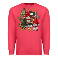 Cardinal farm truck,noel gnome Premium Sweatshirt - JahusDesignShop