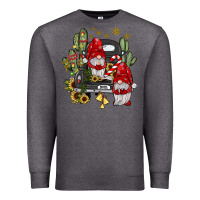 Charcoal Heather farm truck,noel gnome Premium Sweatshirt - JahusDesignShop