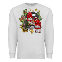 Dove Grey farm truck,noel gnome Premium Sweatshirt - JahusDesignShop