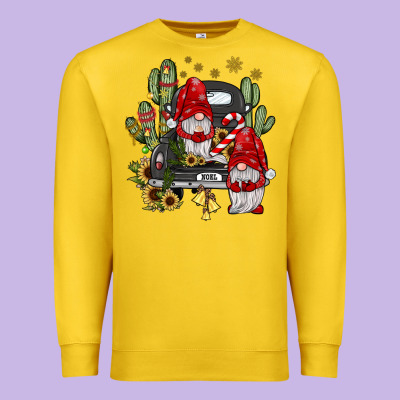 Farm Truck,noel Gnome Premium Sweatshirt Designed By Jahusdesignshop