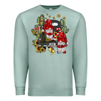 Seafoam farm truck,noel gnome Premium Sweatshirt - JahusDesignShop