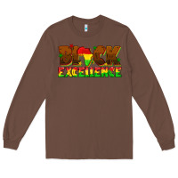 Chestnut black excellence juneteenth Long Sleeve Tee - texasbilliewilder
