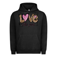Pigment Black love like jesus Urban Hoodie - MaliasSmallBusiness