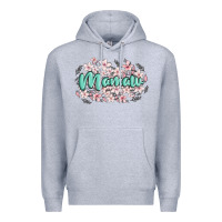 Heather Grey mamaw Premium Hoodie - MaliasSmallBusiness