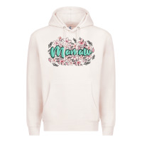 Pale Pink mamaw Premium Hoodie - MaliasSmallBusiness