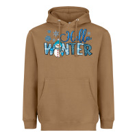 Toasted Coconut hello winter Heavyweight Hoodie - JahusDesignShop
