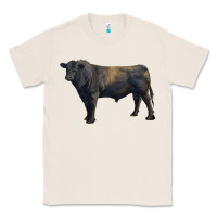 Natural black angus bull Classic Tee - RanaPortraitStore