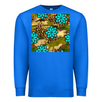 True Royal camouflage leopard gemstone seamless pattern Premium Sweatshirt - BundleAndBundleShop