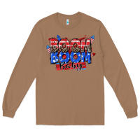 Toasted Coconut boom boom baby Long Sleeve Tee - Zillion Design Studio