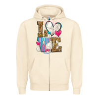 Sandshell love volleyball Zipper Hoodie - Zillion Design Studio