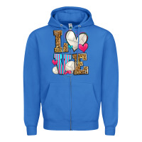 True Royal love volleyball Zipper Hoodie - Zillion Design Studio