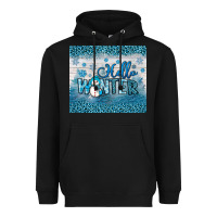 Black hello winter Heavyweight Hoodie - JahusDesignShop