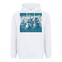 White hello winter Heavyweight Hoodie - JahusDesignShop