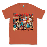 Copper i'm just here for the snacks #baseball sister Classic Tee - Zillion Design Studio