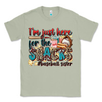 Matcha i'm just here for the snacks #baseball sister Classic Tee - Zillion Design Studio