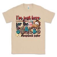 Mushroom i'm just here for the snacks #baseball sister Classic Tee - Zillion Design Studio