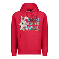 Cardinal happy easter y'all Premium Hoodie - MaliasSmallBusiness