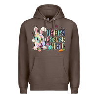Coffee happy easter y'all Premium Hoodie - MaliasSmallBusiness