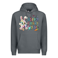 Rock happy easter y'all Premium Hoodie - MaliasSmallBusiness