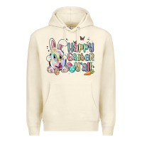 Sandshell happy easter y'all Premium Hoodie - MaliasSmallBusiness