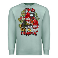 Seafoam farm truck,merry christmas gnome Premium Sweatshirt - JahusDesignShop