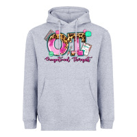 Heather Grey ot occupational therapist Heavyweight Hoodie - AdoDesignShop