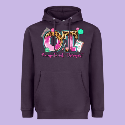 Ot Occupational Therapist Heavyweight Hoodie Designed By Adodesignshop