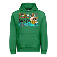 Emerald probably late for something Urban Hoodie - NancyCooperArtShop