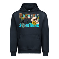 Navy probably late for something Urban Hoodie - NancyCooperArtShop