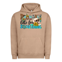 Pigment Burro probably late for something Urban Hoodie - NancyCooperArtShop