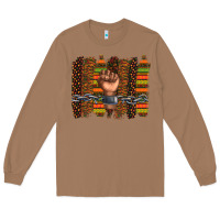 Toasted Coconut black history brushstroke Long Sleeve Tee - texasbilliewilder