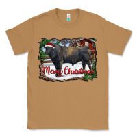 Toasted Coconut merry Christmas black angus bull and farm Classic Tee - RanaPortraitStore