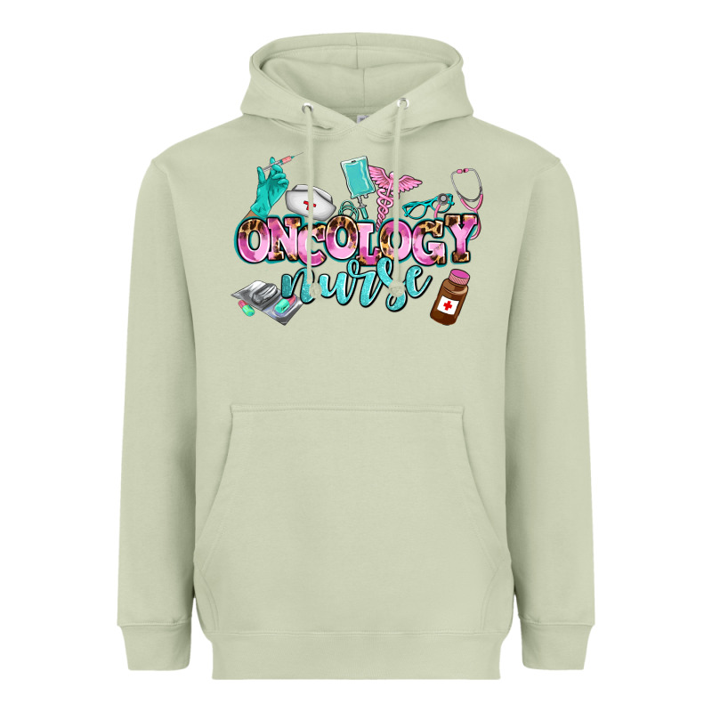 Oncology Nurse Heavyweight Hoodie by AdoDesignShop | Teevron
