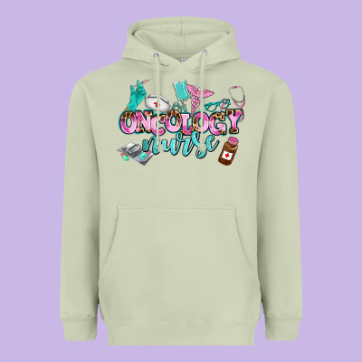 Oncology Nurse Heavyweight Hoodie Designed By Adodesignshop