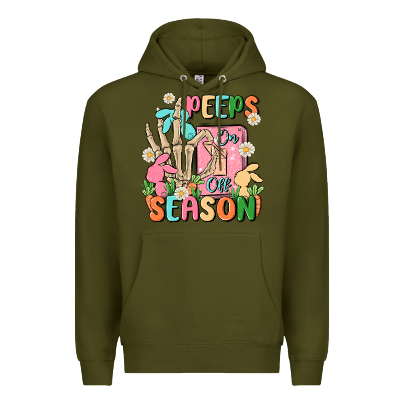 Peeps Season Mode On Premium Hoodie by MaliasSmallBusiness | Teevron