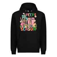 Black peeps season mode on Premium Hoodie - MaliasSmallBusiness