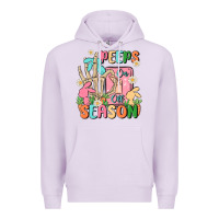 Lilac peeps season mode on Premium Hoodie - MaliasSmallBusiness