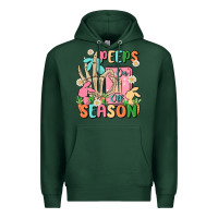 Sports Green peeps season mode on Premium Hoodie - MaliasSmallBusiness