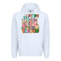 White peeps season mode on Premium Hoodie - MaliasSmallBusiness