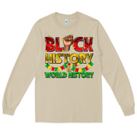 Mushroom black history is world history Long Sleeve Tee - texasbilliewilder