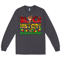 Smoke black history is world history Long Sleeve Tee - texasbilliewilder