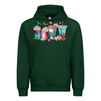 Forest Green mom fuel coffee cups Urban Hoodie - NancyCooperArtShop