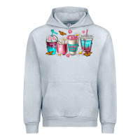 Heather Grey mom fuel coffee cups Urban Hoodie - NancyCooperArtShop