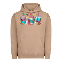 Pigment Burro mom fuel coffee cups Urban Hoodie - NancyCooperArtShop