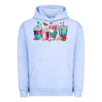 Pigment Grape Ice mom fuel coffee cups Urban Hoodie - NancyCooperArtShop