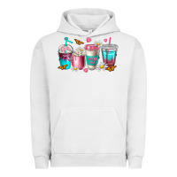 Pigment Lunar Rock mom fuel coffee cups Urban Hoodie - NancyCooperArtShop