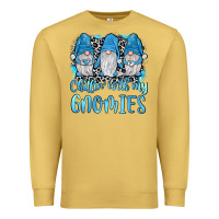 Antique Gold chillin' with my gnomies Premium Sweatshirt - JahusDesignShop